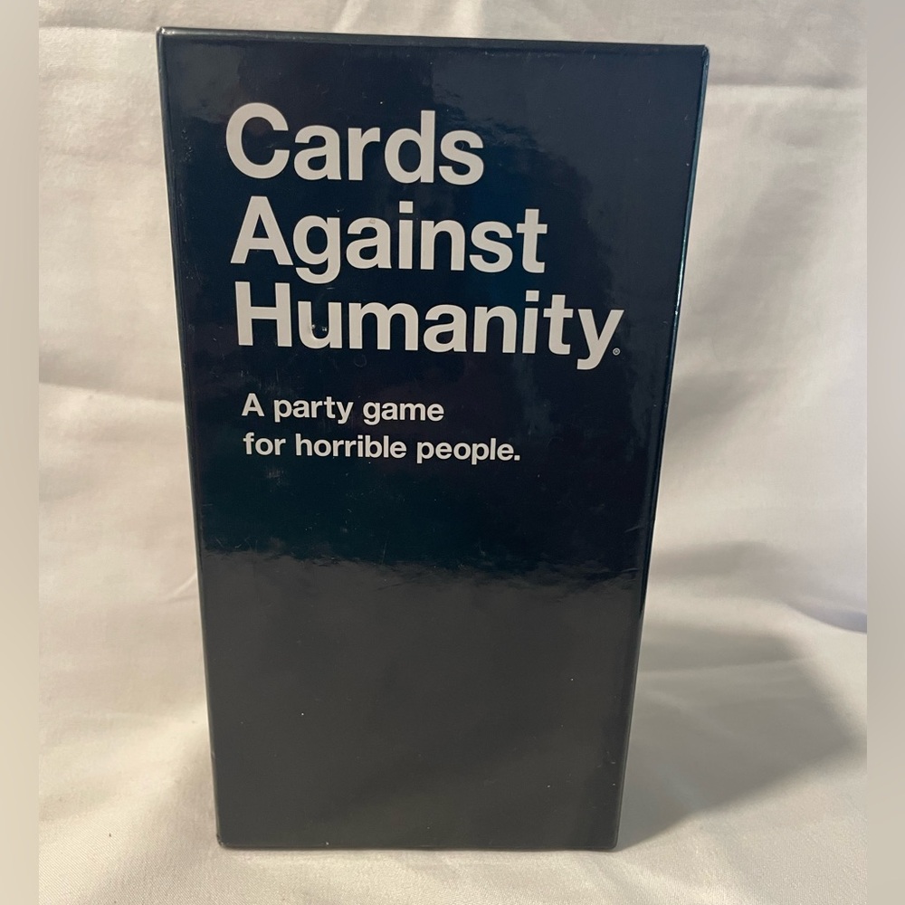 Cards Against Humanity Party Game - Black. Good condition (Starter box)